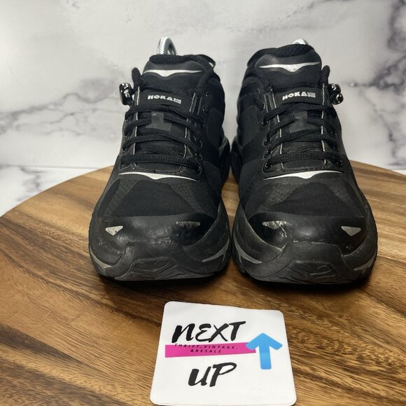 Hoka One One W Valor LTR Triple Black Running Shoes Women's Size 8.5 - Picture 2 of 10